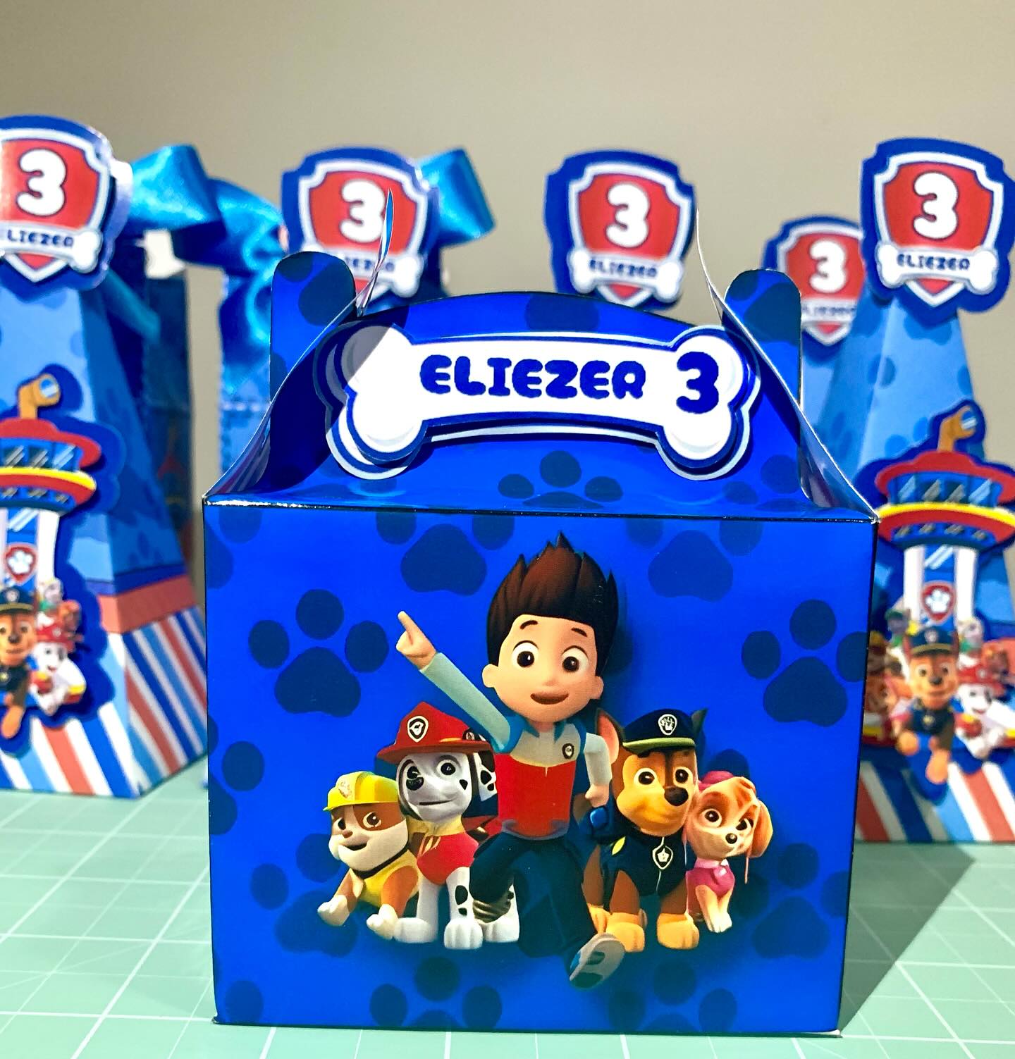 Caixa personalizada Patrulha Canina